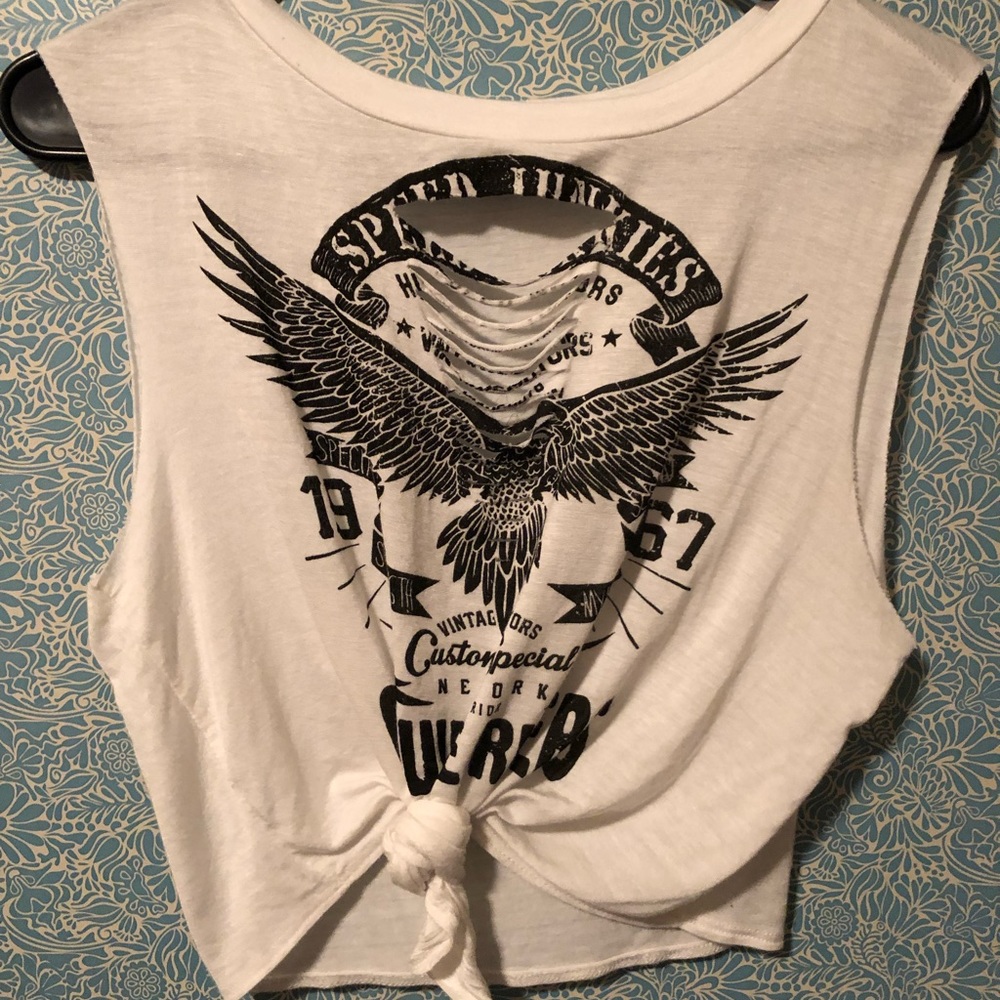 January 7 Vintage crop top